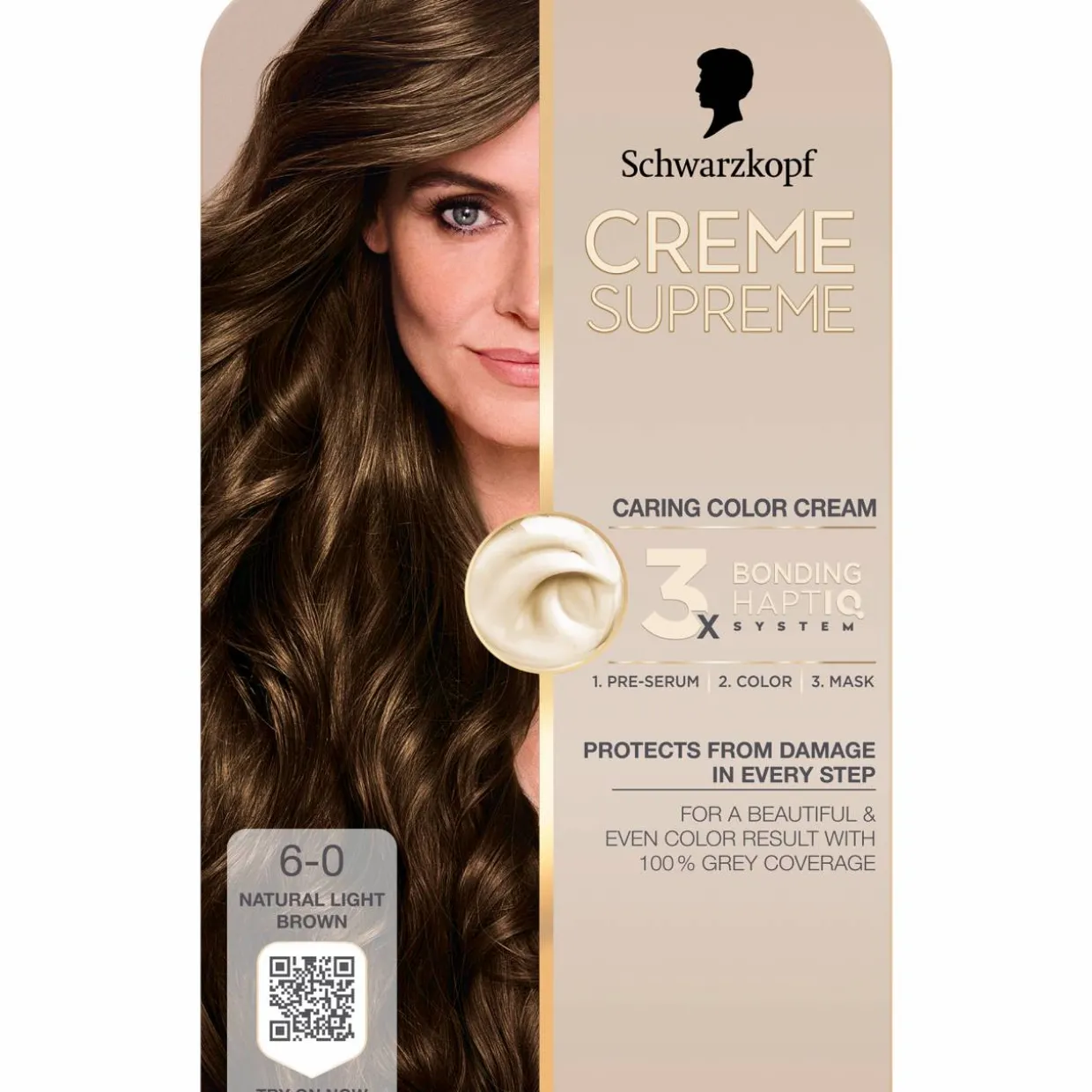 Hiusväri Schwarzkopf Creme Supreme Caring Color Cream
