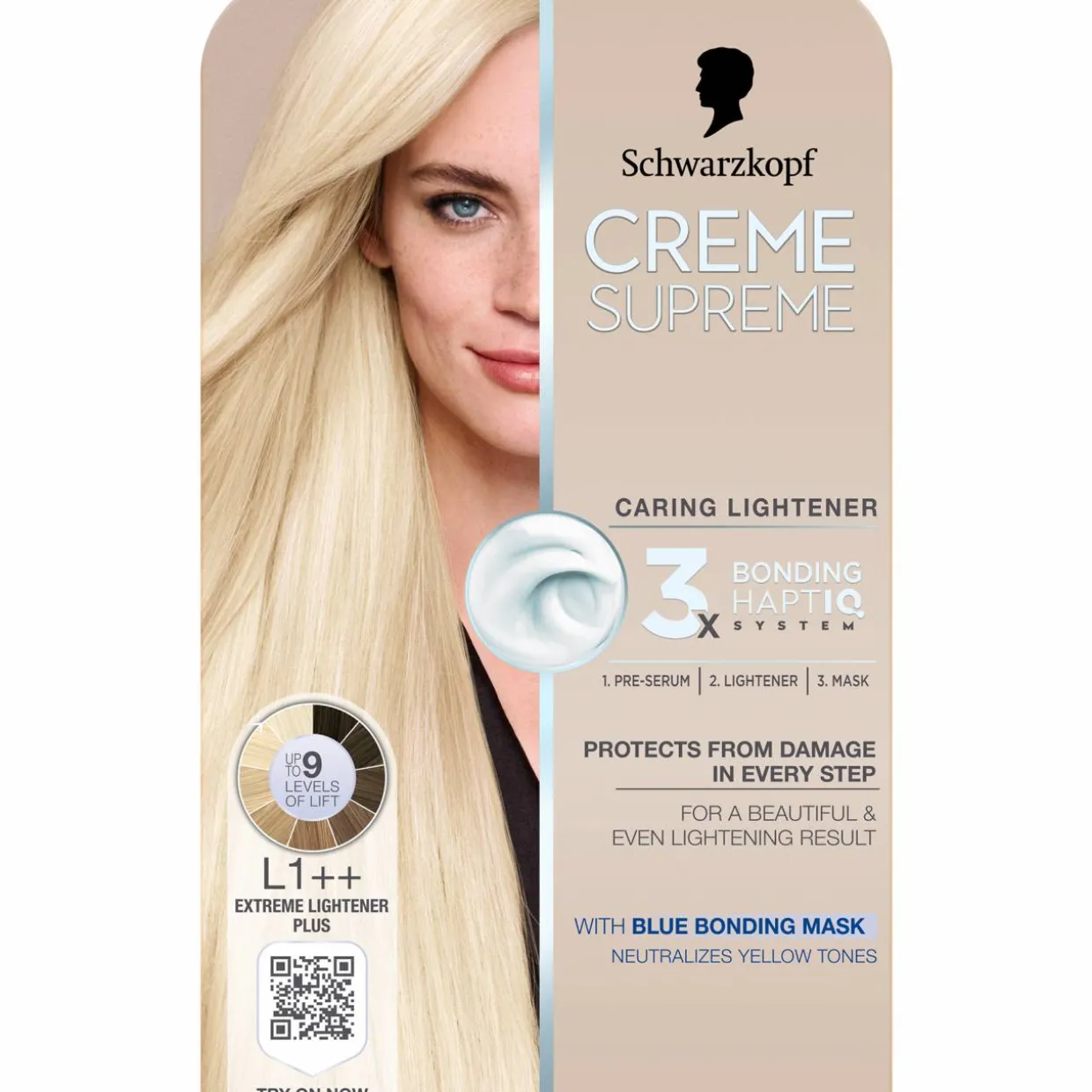 Hiusväri Schwarzkopf Creme Supreme Caring Color Cream