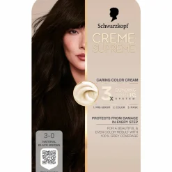 Hiusväri Schwarzkopf Creme Supreme Caring Color Cream
