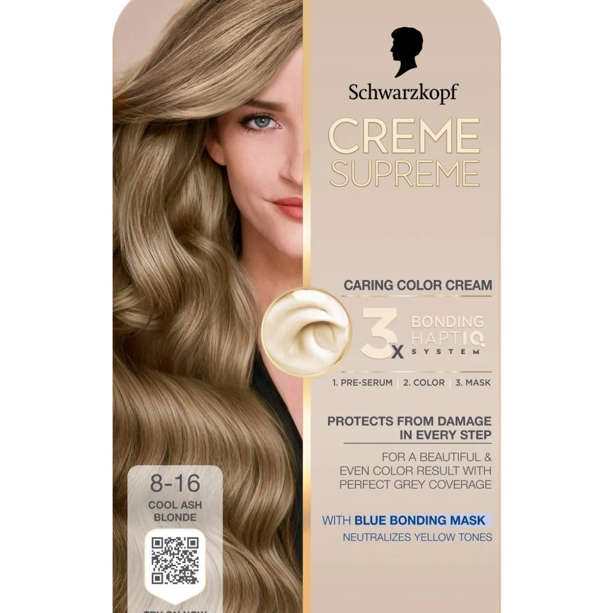 Hiusväri Schwarzkopf Creme Supreme Caring Color Cream