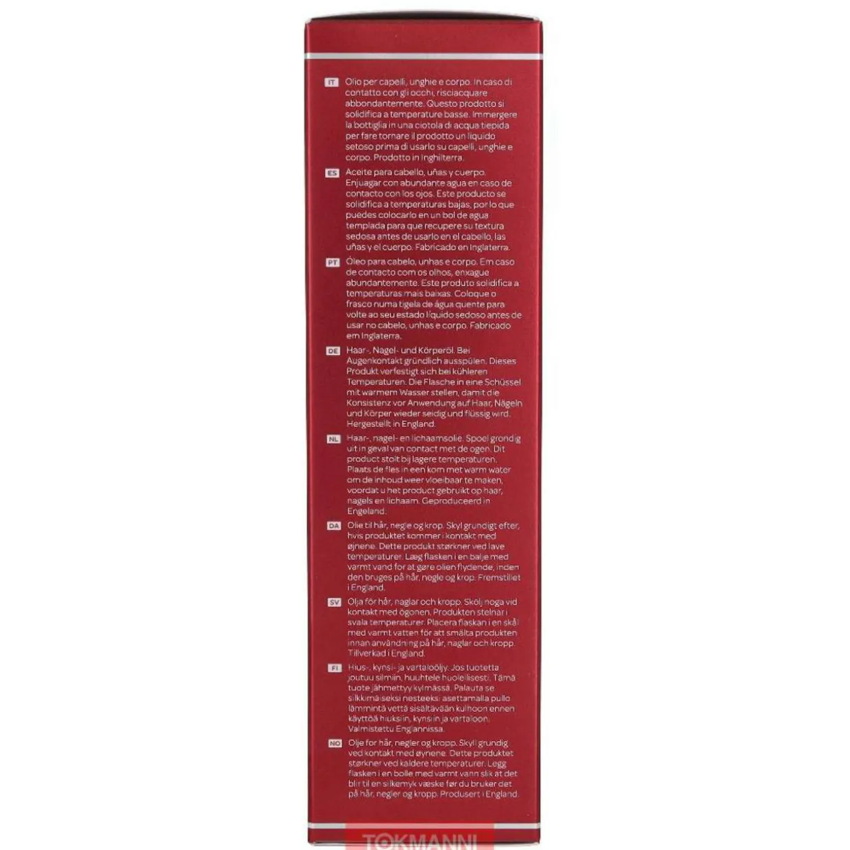 Hoitoöljy, Elemis 100 ml Frangipani Monoi