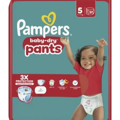 Housuvaippa Pampers 37 kpl Baby Dry 5 11-17 kg