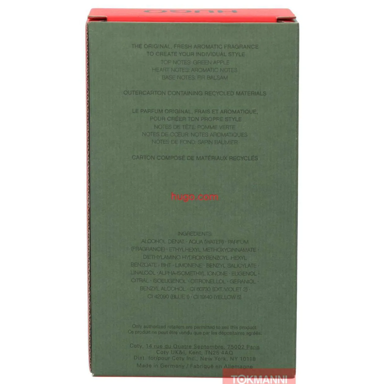 Hugo Boss Hugo Man Edt Spray 125ml