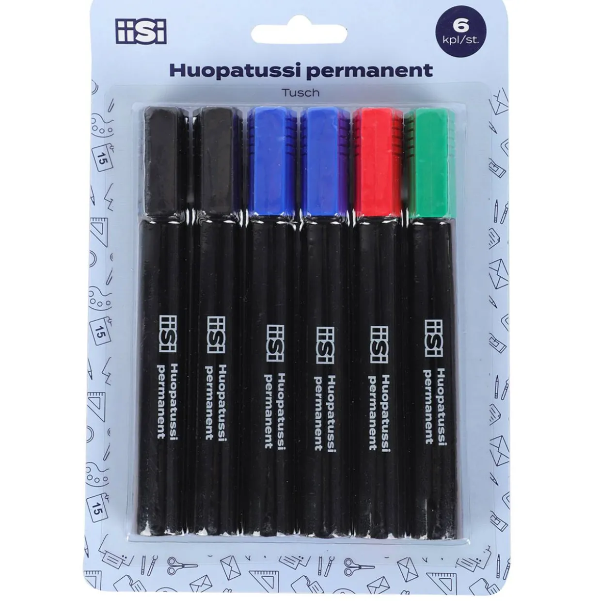 Huopatussi Iisi 6 kpl permanent