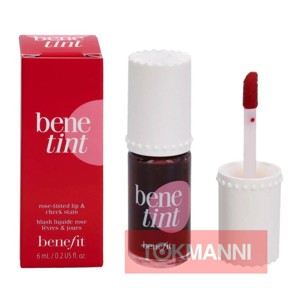 Huuli- ja poskipuna, Benefit 6 ml Benetint Lip & Cheek Stain Rose-Tinted