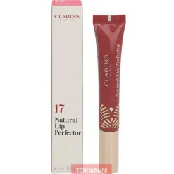 Huulikiilto, Clarins 12 ml Natural Lip Perfector #17 Intense Maple