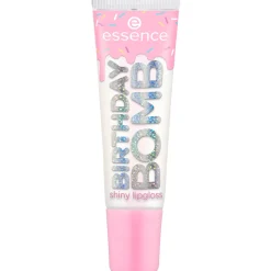 Huulikiilto Essence BIRTHDAY BOMB shiny lipgloss 01