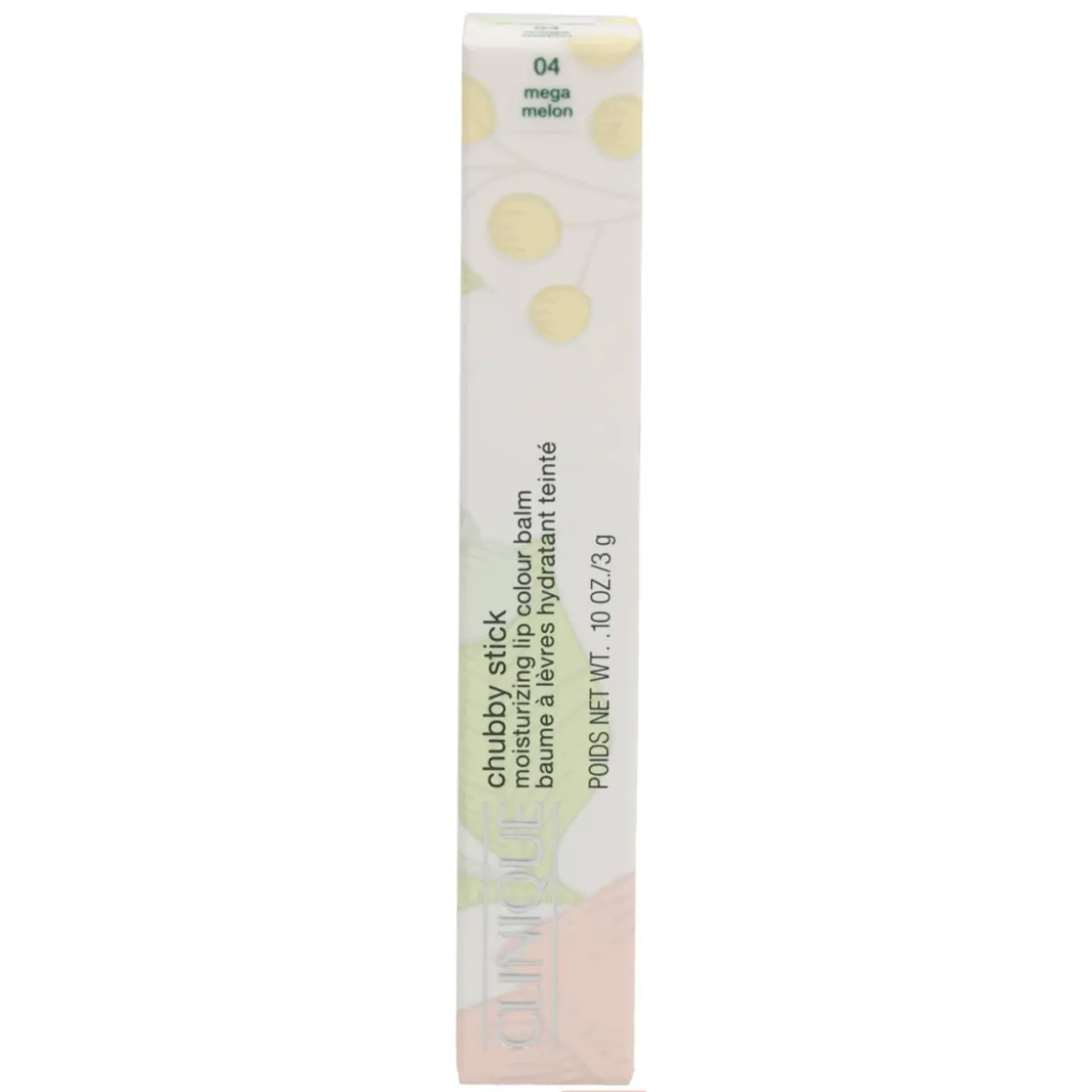Huulipuna, Clinique 3 g Chubby Stick Moisturizing Lip Colour Balm #04 Mega Melon