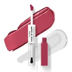 Huulipuna Wet N Wild Megalast Lock n' Shine nestemäinen LA Pink