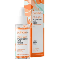 Hyaluronihapposeerumi Puhdas+ 30 ml Triple Effect tyrni