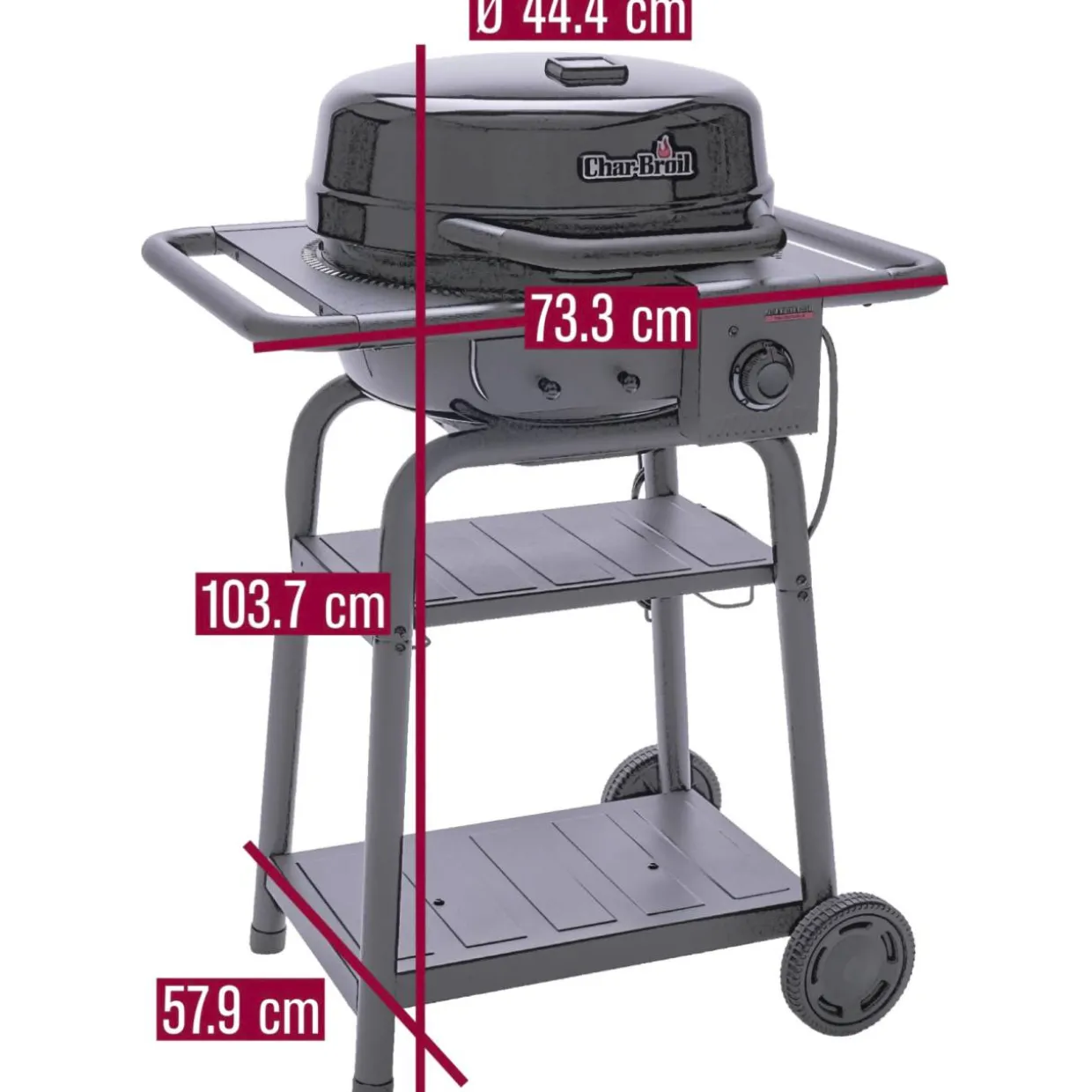 Hybridigrilli Char-Broil Patio Bistro E2COAL