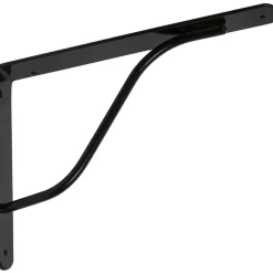 Hyllynkannake Pisla Jasper teräs/musta 240 x 170 x 30