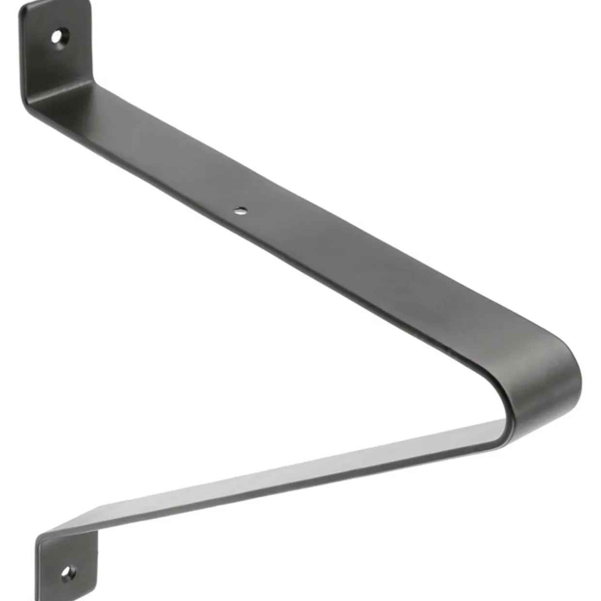 Hyllynkannatin Element System Gala 250 x 220 x 30 mm, mattamusta