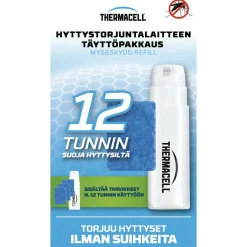 Hyttystorjuntalaitteen täyttöpakkaus 1 + 3