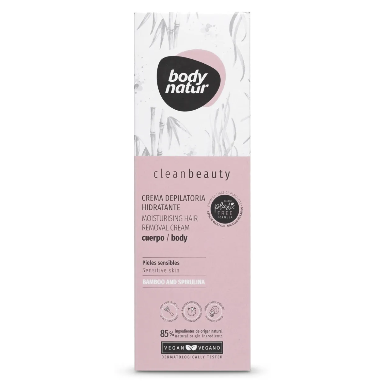Ihokarvanpoistovoide Body Natur 200 ml