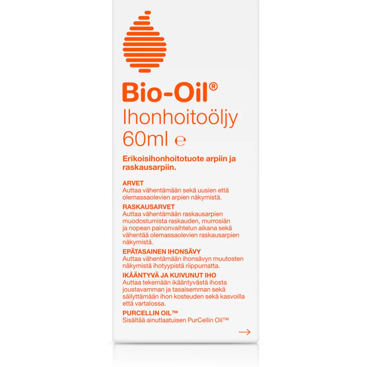 Ihonhoitoöljy Bio-Oil 60 ml