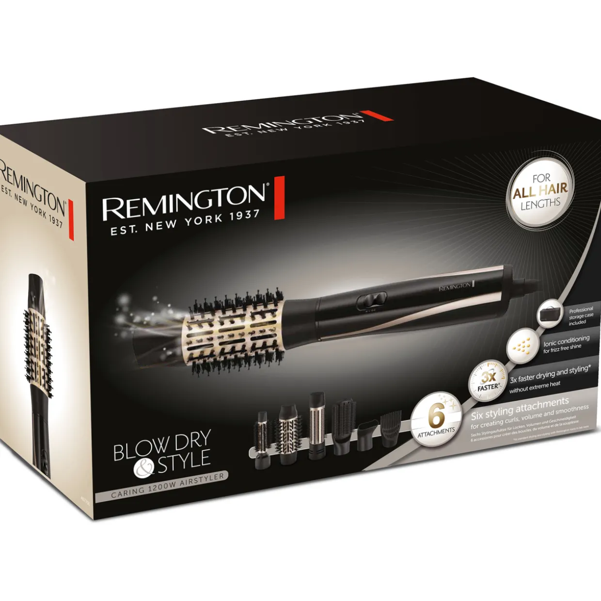 Ilmakiharrin Remington Blow&Dry 1200W AS7700