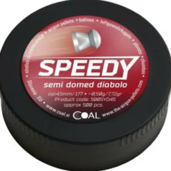 Ilmakiväärinluoti Coal Speedy Semi Domed 4,5 mm / 0,5 g, 500 kpl / pkt