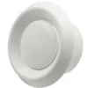Ilmanvaihtoventtiili Europlast VD 100 mm muovi valkoinen