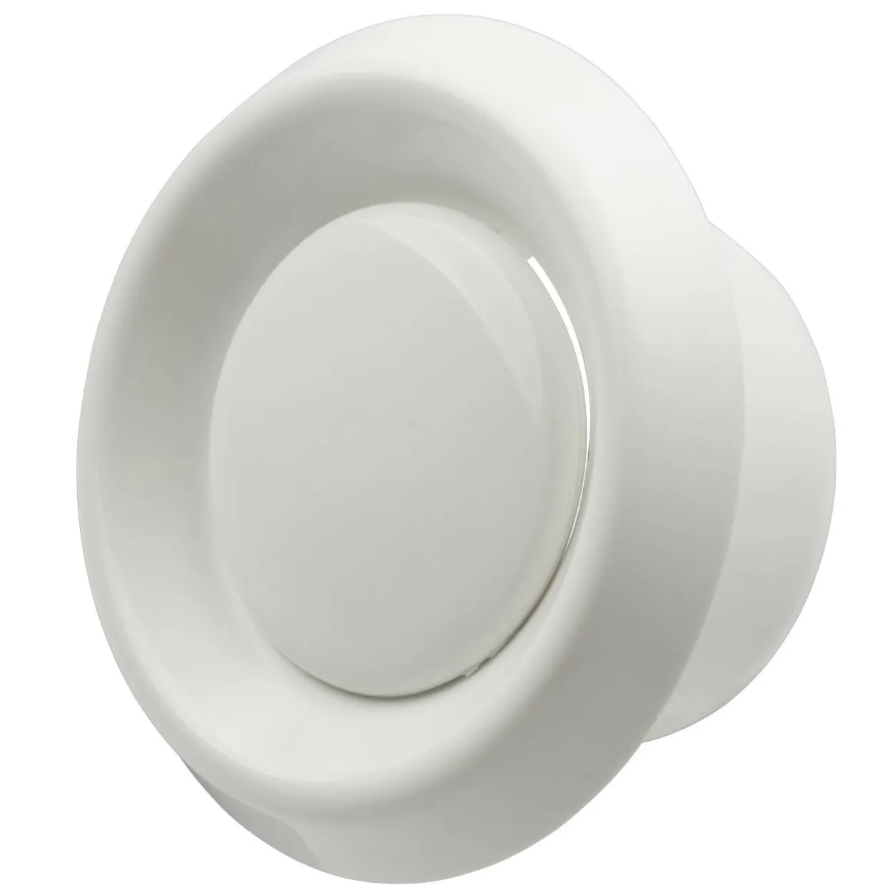 Ilmanvaihtoventtiili Europlast VD 100 mm muovi valkoinen