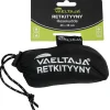 Ilmatäytteinen retkityyny, musta