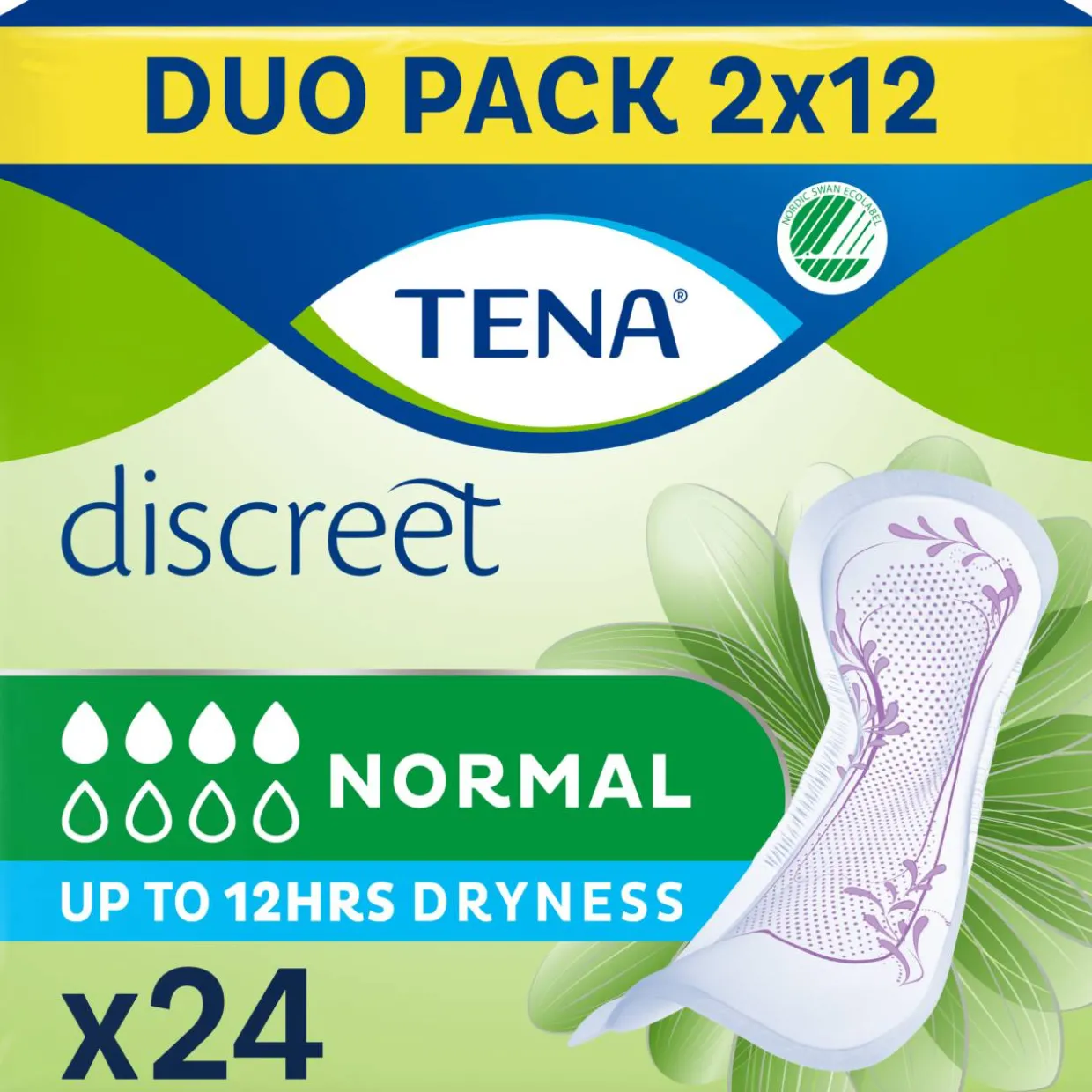 Inkontinenssisuoja Tena Lady 24 kpl Discreet Normal