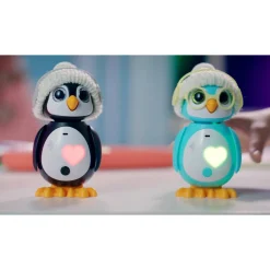 Interaktiivinen pingviini Silverlit Mini musta