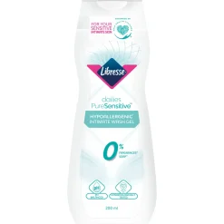 Intiimipesugeeli Libresse 200 ml PureSensitive V-care hajusteeton