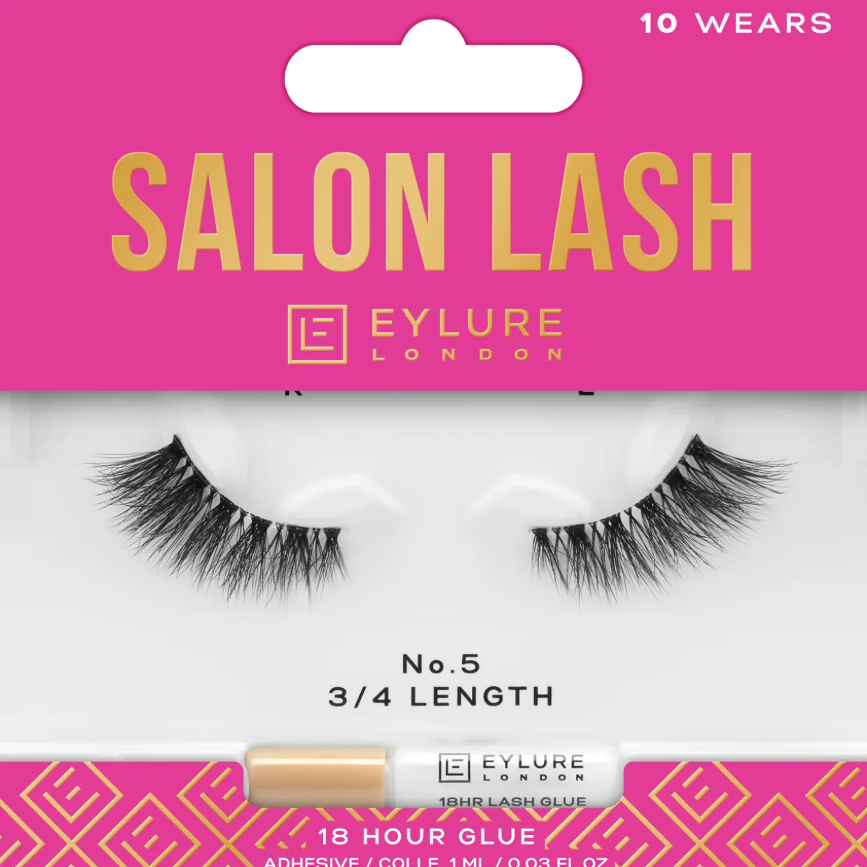 Irtoripset Salon Lashes 3/4 Length No.5 by Eylure