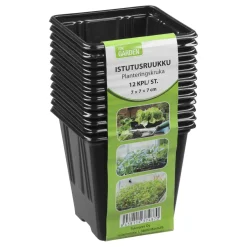 Istutusruukku Tok Garden 12 kpl 7 cm neliö