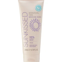 Itseruskettava voide Sunkissed 200 ml Medium Dark