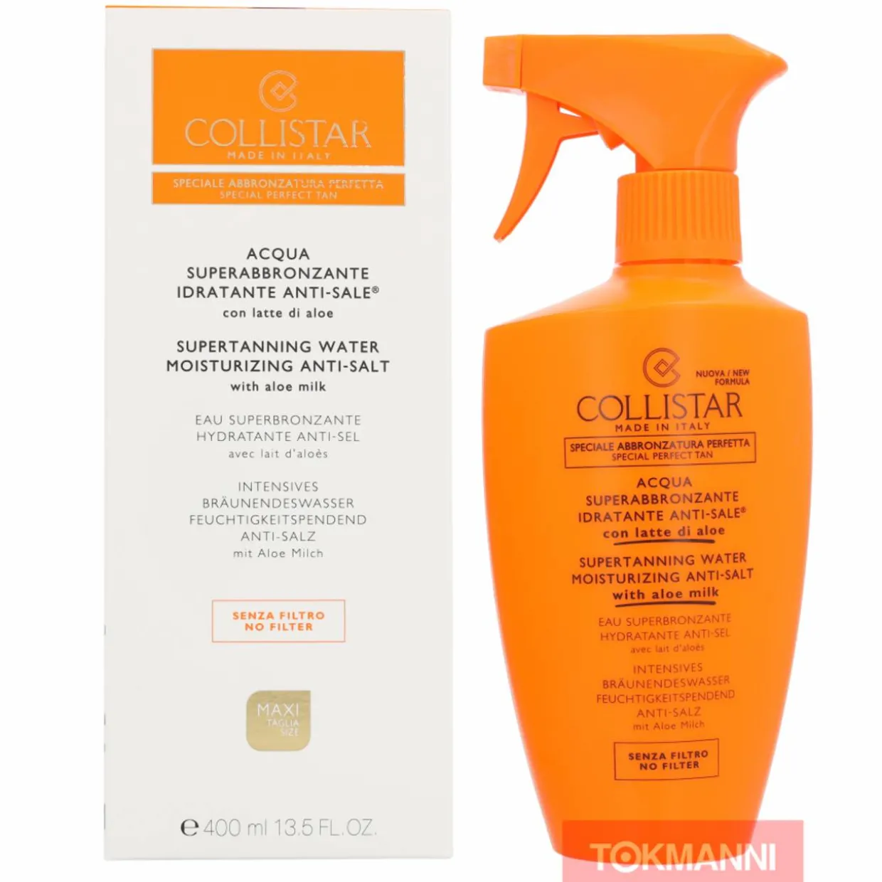Itseruskettava suihke, Collistar 400 ml With Aloe Milk