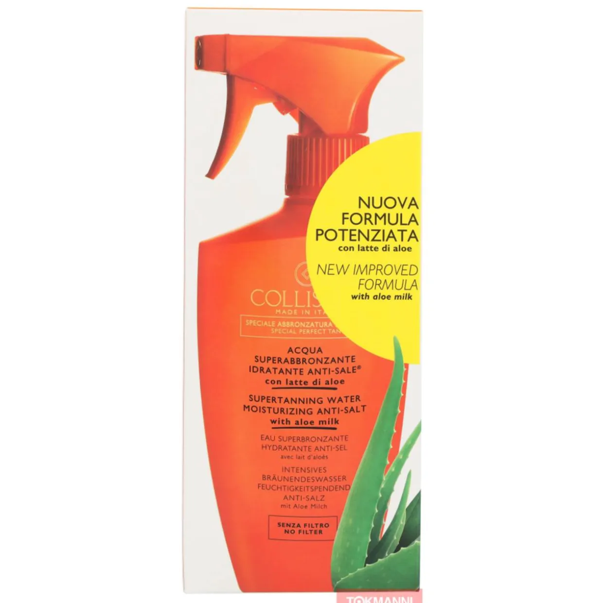Itseruskettava suihke, Collistar 400 ml With Aloe Milk