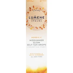 Itseruskettavat pisarat Lumene VALO 30 ml
