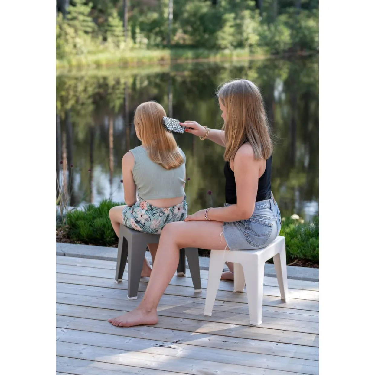 Jakkara Orthex matala kivenharmaa