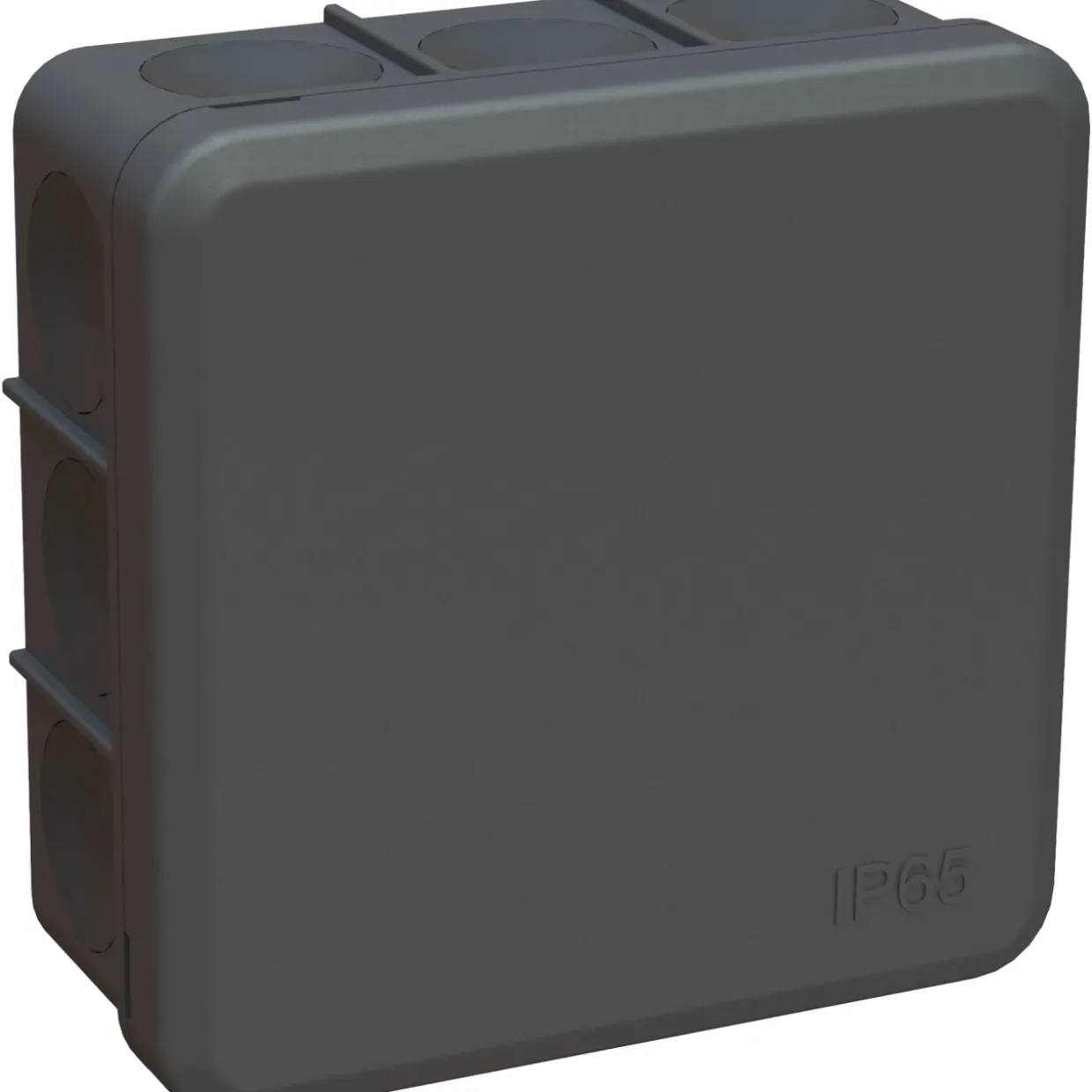 Jakorasia IP65 105 x 105 x 38,5 mm musta