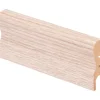 Jalkalista Maler Aura MDF Valkolakattu Tammi 16x60x2750, 5 kpl
