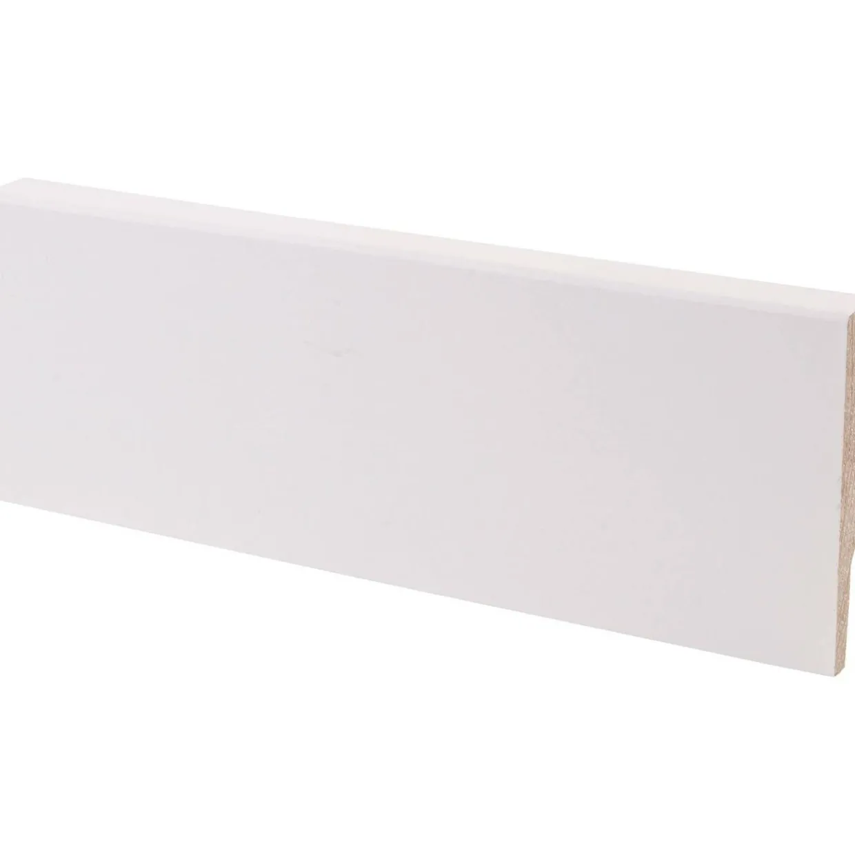 Jalkalista Smart Aava Valkoinen 12x58x3300, 5 kpl