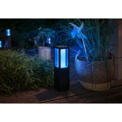 Jalustavalaisin Philips Hue Impress White and Color Ambiance 2x8W, musta