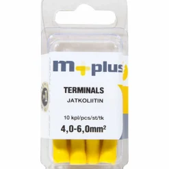Jatkoliitin keltainen 4,0–6,0 mm², 10 kpl