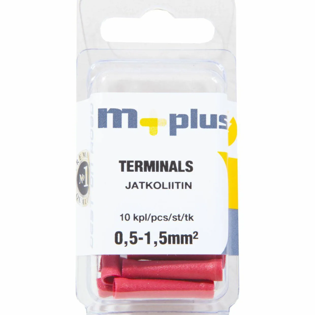 Jatkoliitin punainen 0,5–1,5 mm², 10 kpl
