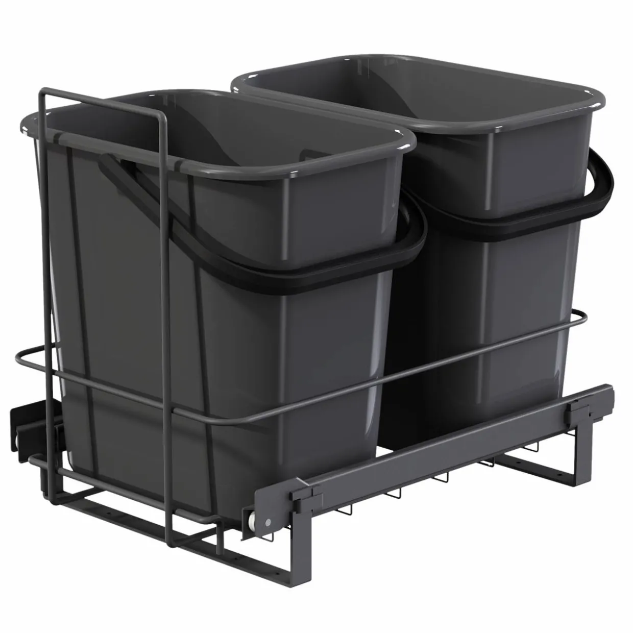 Jätelajitteluvaunusetti 2 x 11,5 L