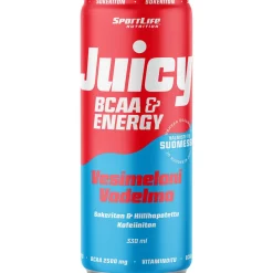 Juicy BCAA SportLife Nutrition 330 ml vesimeloni-vadelma