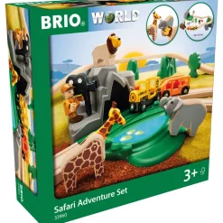 Junaratasetti BRIO Safariseikkailu