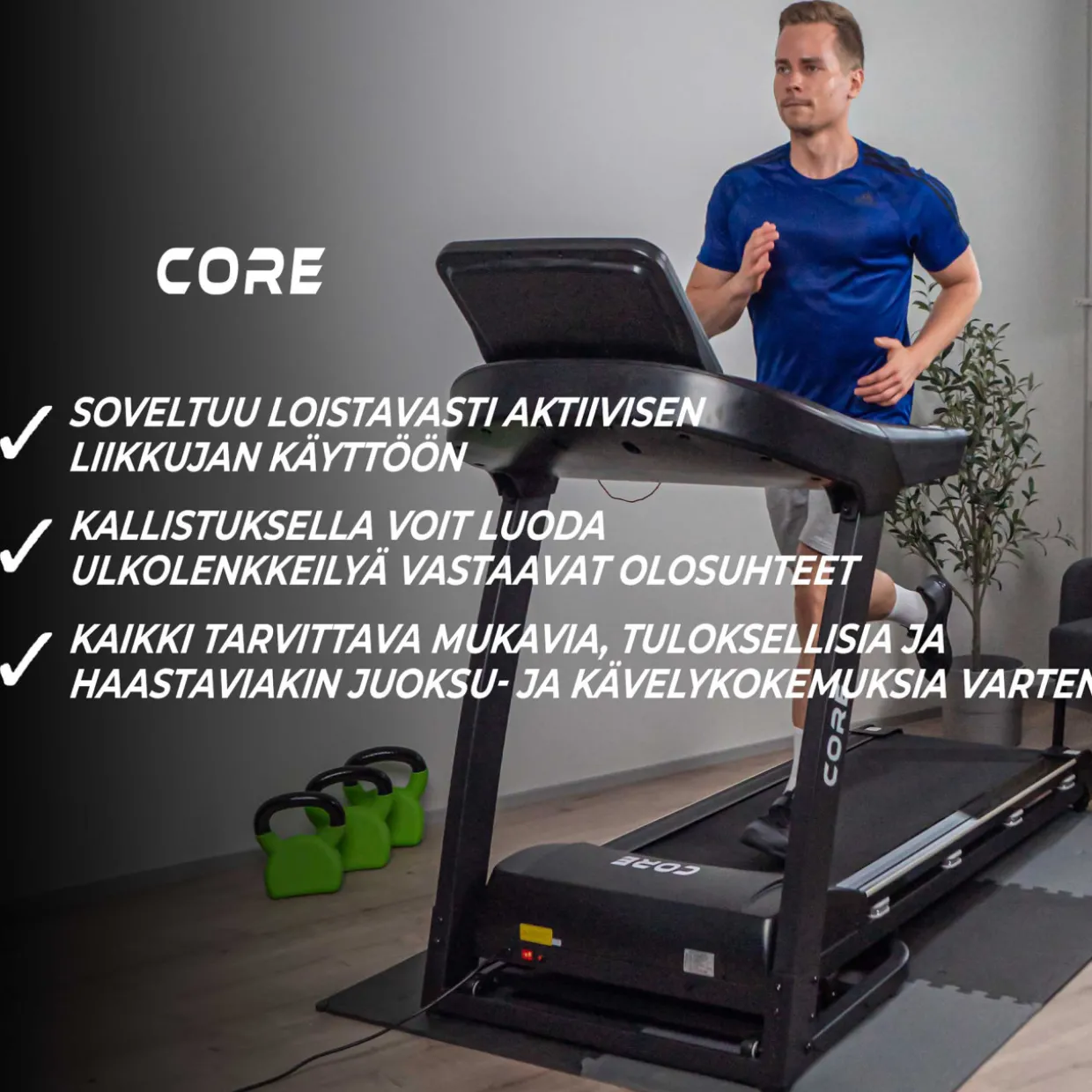 Juoksumatto Core 4500