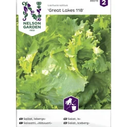 Jäävuorisalaatti siemen Nelson Garden Basic Great Lakes 118