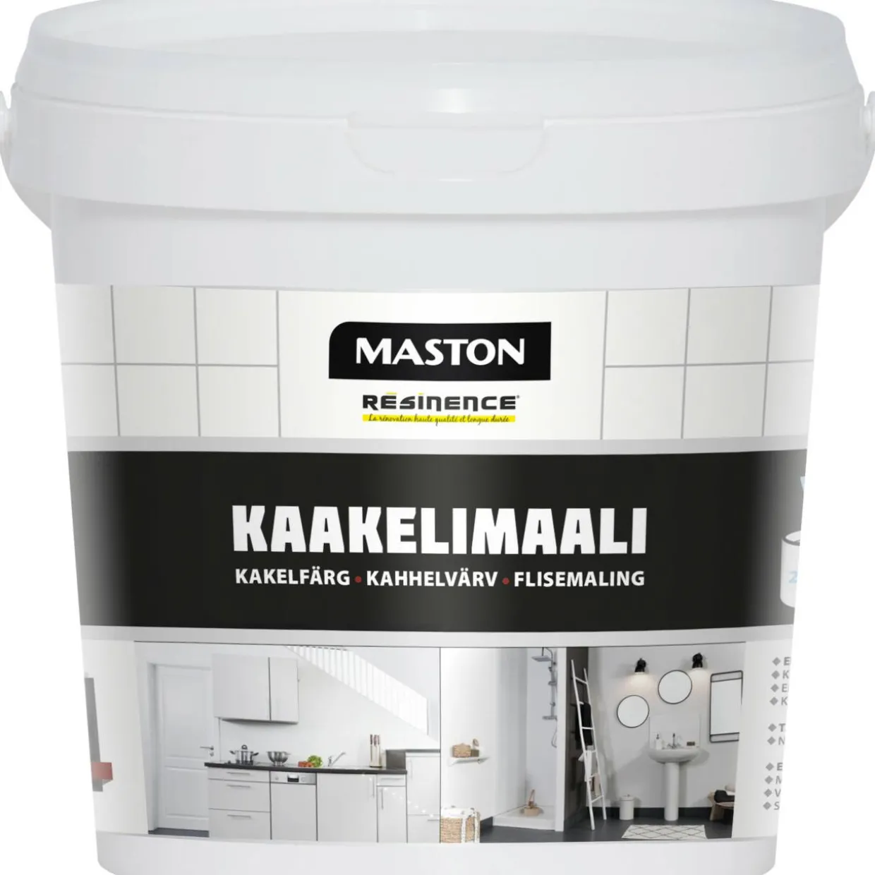Kaakelimaali 250 ml maalarinvalkoinen