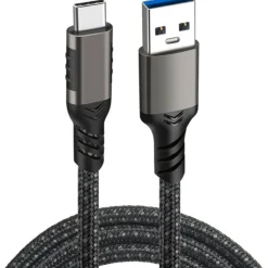 Kaapeli Mobia USB-A 3.1 - USB Type-C 60 W, 2 m