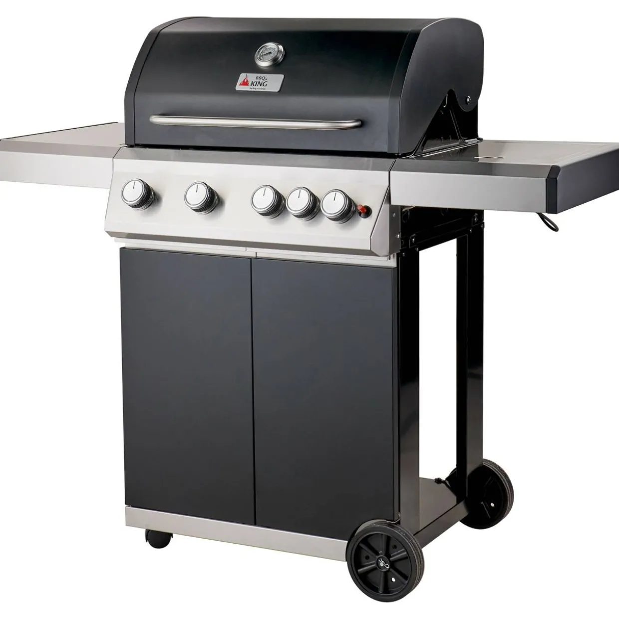 Kaasugrilli BBQ King Basic Series, 4 + 1 poltinta