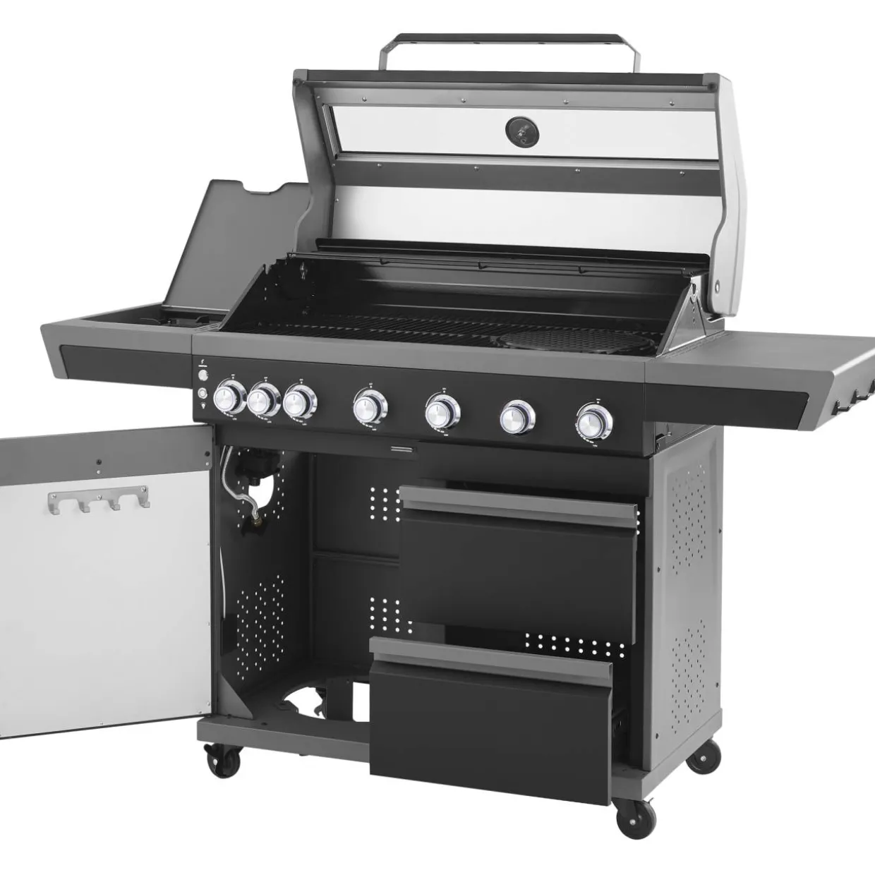 Kaasugrilli BBQ King Supreme XL 6+1 AG